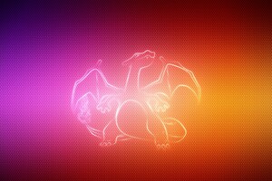 Dragon Simple Background Wallpaper