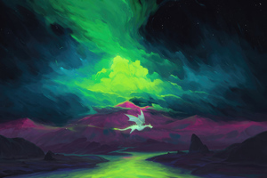 Dragon The Creature Of Fantasyland (2048x1152) Resolution Wallpaper