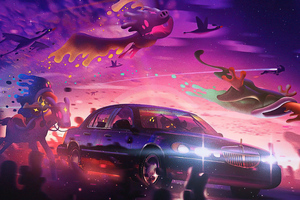 Dreamy Car Land 5k Wallpaper