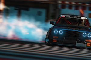 Drift Insanity 5k (1360x768) Resolution Wallpaper