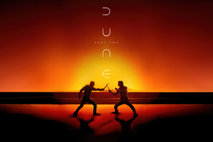 Dune Part Two Poster 5k (320x240) Resolution Wallpaper