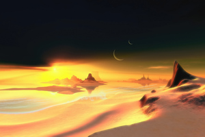 Dune Sea Digital Art 5k
