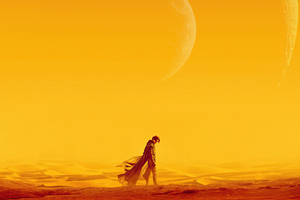 Dune X Blade Runner 5k (1360x768) Resolution Wallpaper