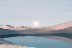 Dunes Minimal Windows 11 Wallpaper