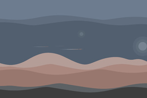 Dunes Night 5k (1600x900) Resolution Wallpaper