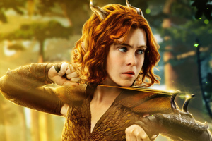 Dungeons And Dragons Honor Among Thieves Sophia Lillis As Doric (2560x1024) Resolution Wallpaper