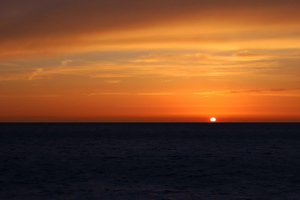 Dusk Sea Sunset Silence 5k Wallpaper