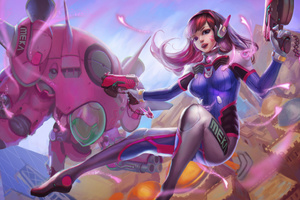 Dva Power Up (1400x900) Resolution Wallpaper