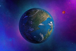Earthlike Planet 5k (1400x900) Resolution Wallpaper