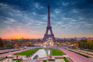 Eiffel Tower Paris Beautiful View (1600x900) Resolution Wallpaper