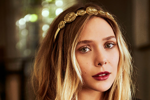 Elizabeth Olsen Closeup Portrait 2019