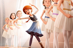Elle Fanning Felicie Milline In Ballerina (1280x800) Resolution Wallpaper