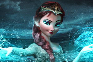 Elsa As Mera (2560x1024) Resolution Wallpaper