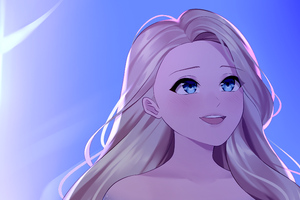 Elsa From Frozen (1336x768) Resolution Wallpaper