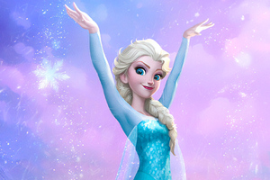 Elsa Snow Queen Wallpaper