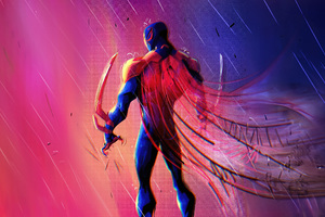 Embracing The Spider Man 2099 Legacy (3840x2400) Resolution Wallpaper