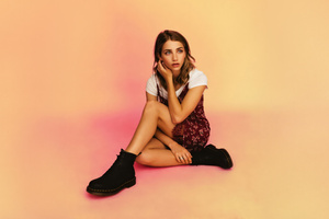 Emily Rudd 5k (5120x2880) Resolution Wallpaper