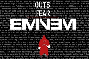 Eminem Typography (320x240) Resolution Wallpaper