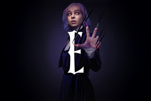 Emma Myers As Enid Sinclair For Wednesday Season 2 (1280x720) Resolution Wallpaper