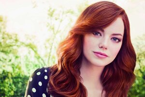 Emma Stone Red Hairs (1280x720) Resolution Wallpaper