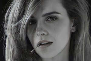 Emma Watson Monochrome 2020