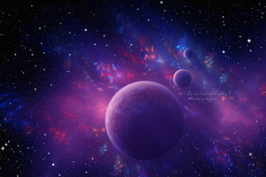 Engima Fractal Nebula 4k