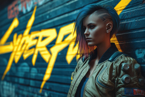 Enigmatic Cyberpunk 2077 (2048x1152) Resolution Wallpaper