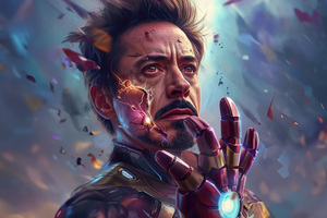 Epic Conclusion Of Iron Man (7680x4320) Resolution Wallpaper