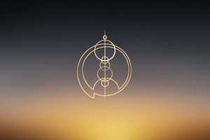 Eternals Gold Logo (1280x1024) Resolution Wallpaper