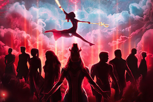 Eternals Marvel Poster (1024x768) Resolution Wallpaper