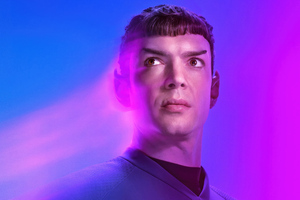 Ethan Peck As Spock In Star Trek Strange New Worlds (1400x1050) Resolution Wallpaper