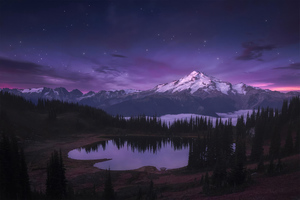 Ethereal Beauty In The Cascades (320x240) Resolution Wallpaper