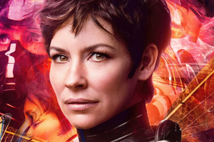 Evangeline Lilly As Hope Van Dyne In Ant Man And The Wasp Quantumania Wallpaper
