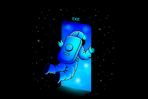 Exit Astronaut 4k