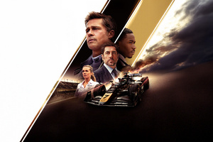 F1 Movie Chinese Poster (3840x2400) Resolution Wallpaper