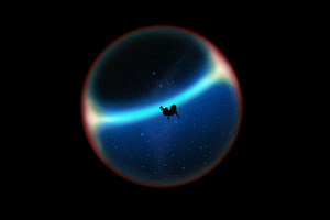Falling From The Space (1440x900) Resolution Wallpaper