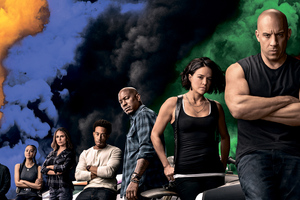 Fast And Furious 9 Cast Poster 8k