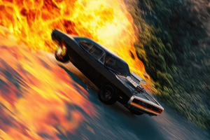 Fast X Dominic Toretto Car (1360x768) Resolution Wallpaper