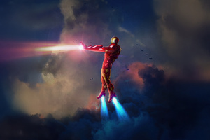 Fearless Iron Man (2560x1440) Resolution Wallpaper