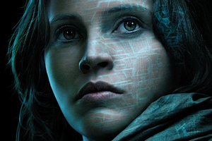 Felicity Jones In Rogue One A Star Wars Story 4k (1600x900) Resolution Wallpaper