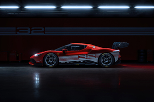 Ferrari 296 Challenge 2024 5k (2932x2932) Resolution Wallpaper