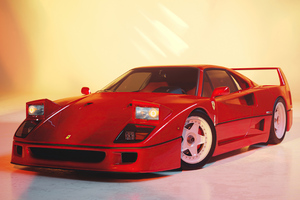 Ferrari F40 CGI 4k Wallpaper