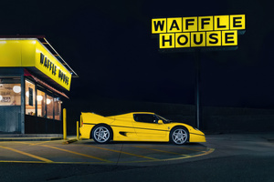Ferrari F50 Buttered Up (1400x900) Resolution Wallpaper