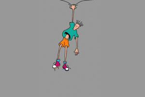 Fido Dido 7up Cartoon Guy Minimal (1400x900) Resolution Wallpaper