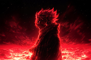 Fiery Dragon Slayer Natsu Dragneel (3440x1440) Resolution Wallpaper