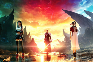 Final Fantasy Vii Rebirth Game Wallpaper