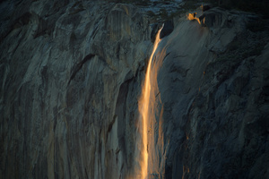 Firefall Yosemite National Park (2560x1024) Resolution Wallpaper