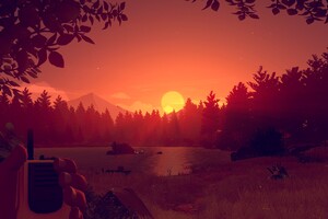 Firewatch Game Sunset