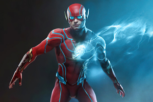 Flash Barry Allen 2022 4k Wallpaper