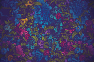 Floral Pattern Abstract Wallpaper